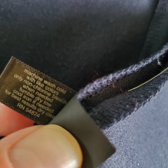 The Limited Navy Style Pencil Skirt w/ Button Embellishments - Size 2 - Picture 10 of 10